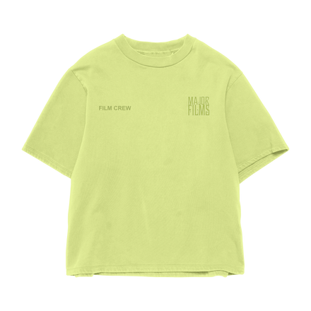 Major Films Film Crew Tee (Monochrome Neon)