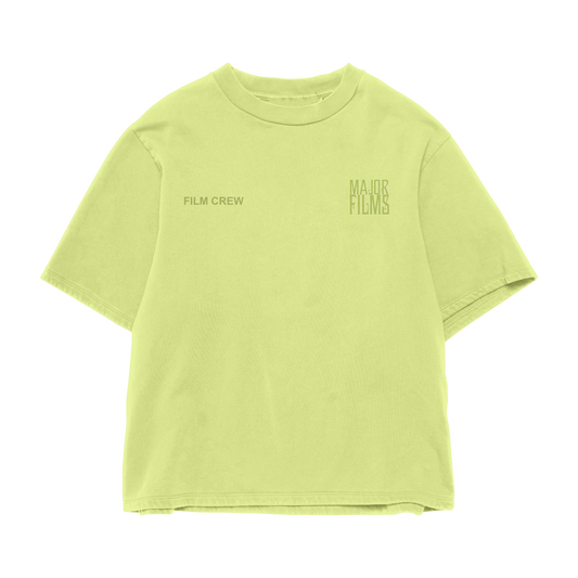Major Films Film Crew Tee (Monochrome Neon)